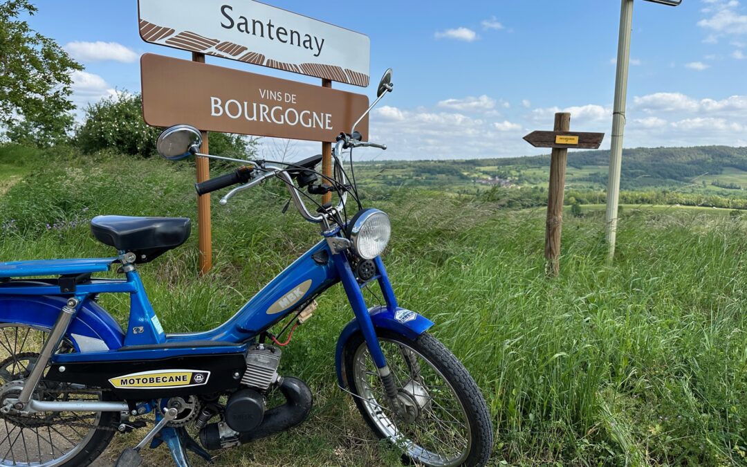 Roadtrip à mobylettes entrecôtes de Bourgogne